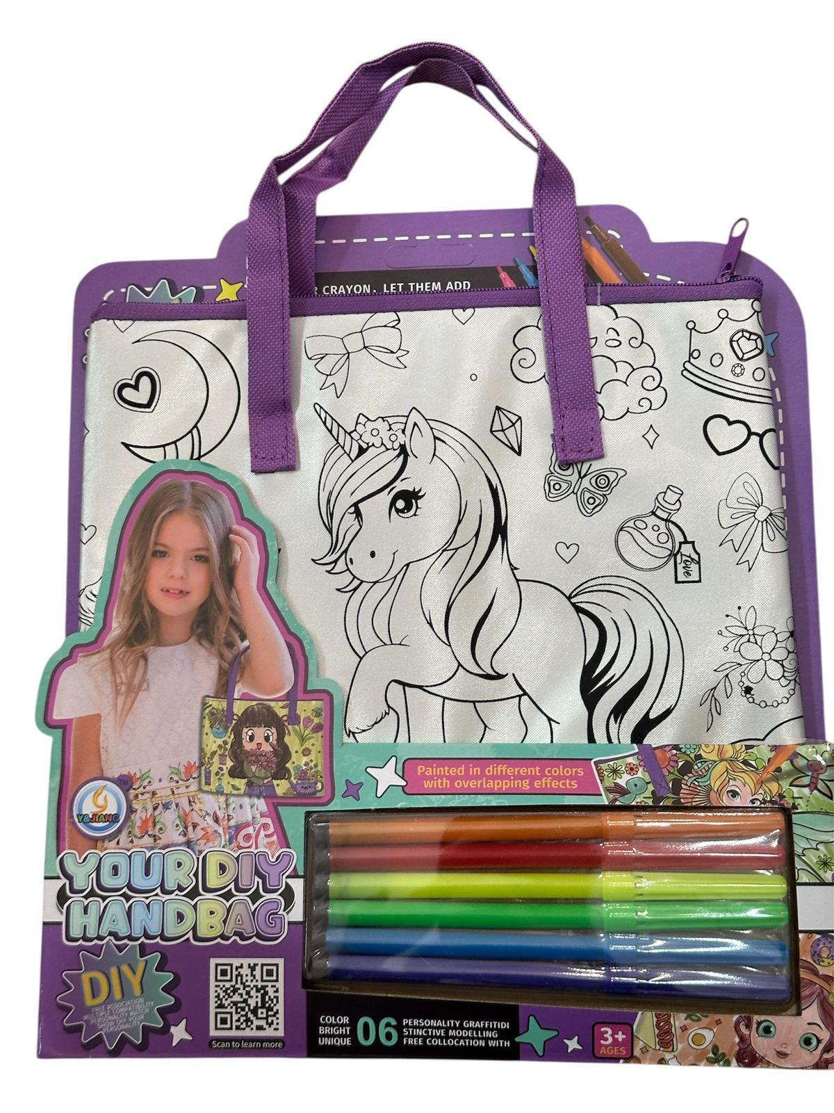 BOLSA MAGICA PARA PINTAR UNICORNIO