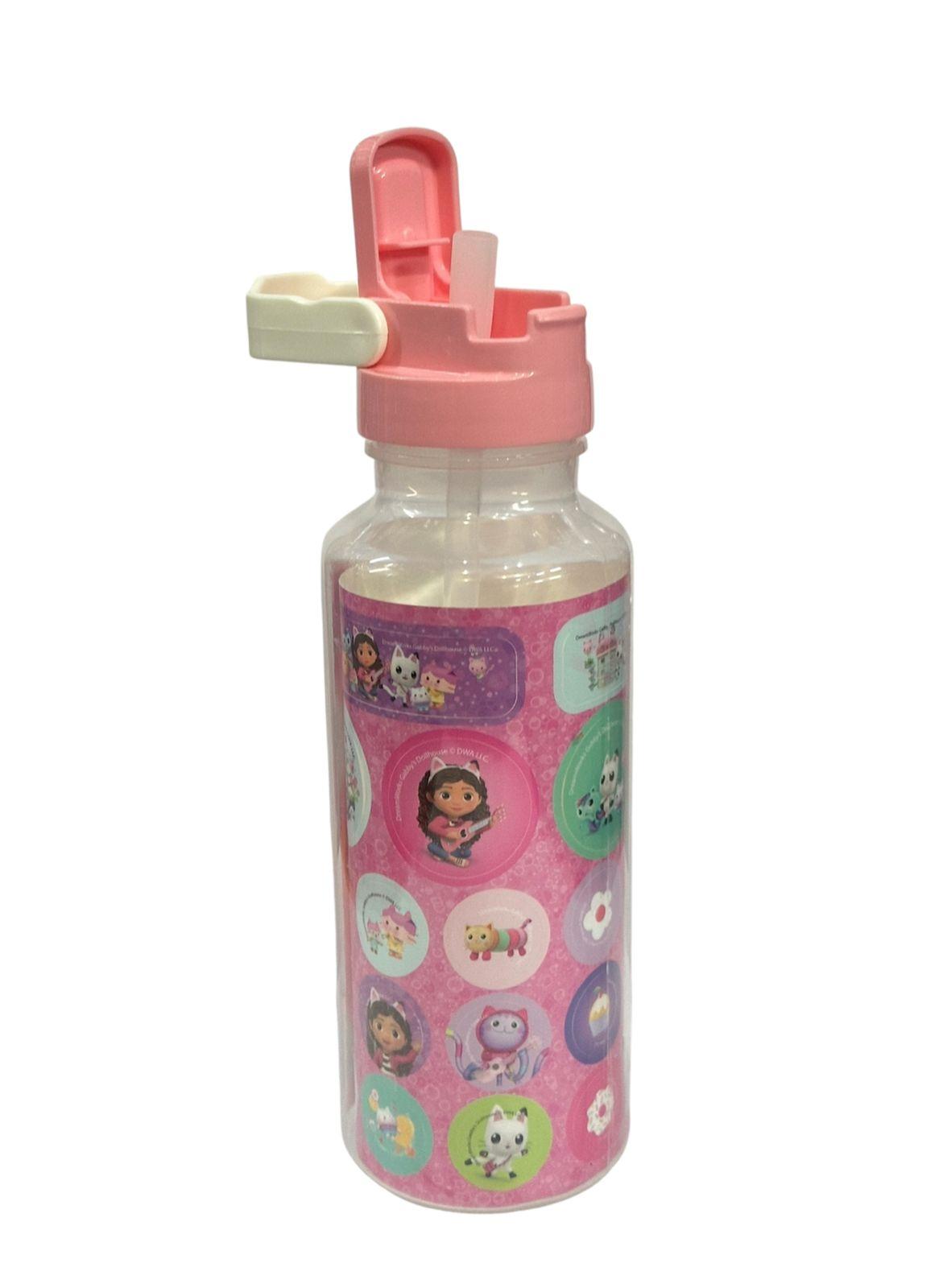 BOTELLA CON STICKERS 600ML GABBY