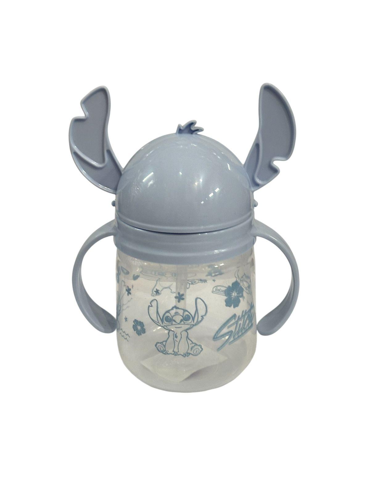 VASO CON MANIJA Y SORBETE STITCH