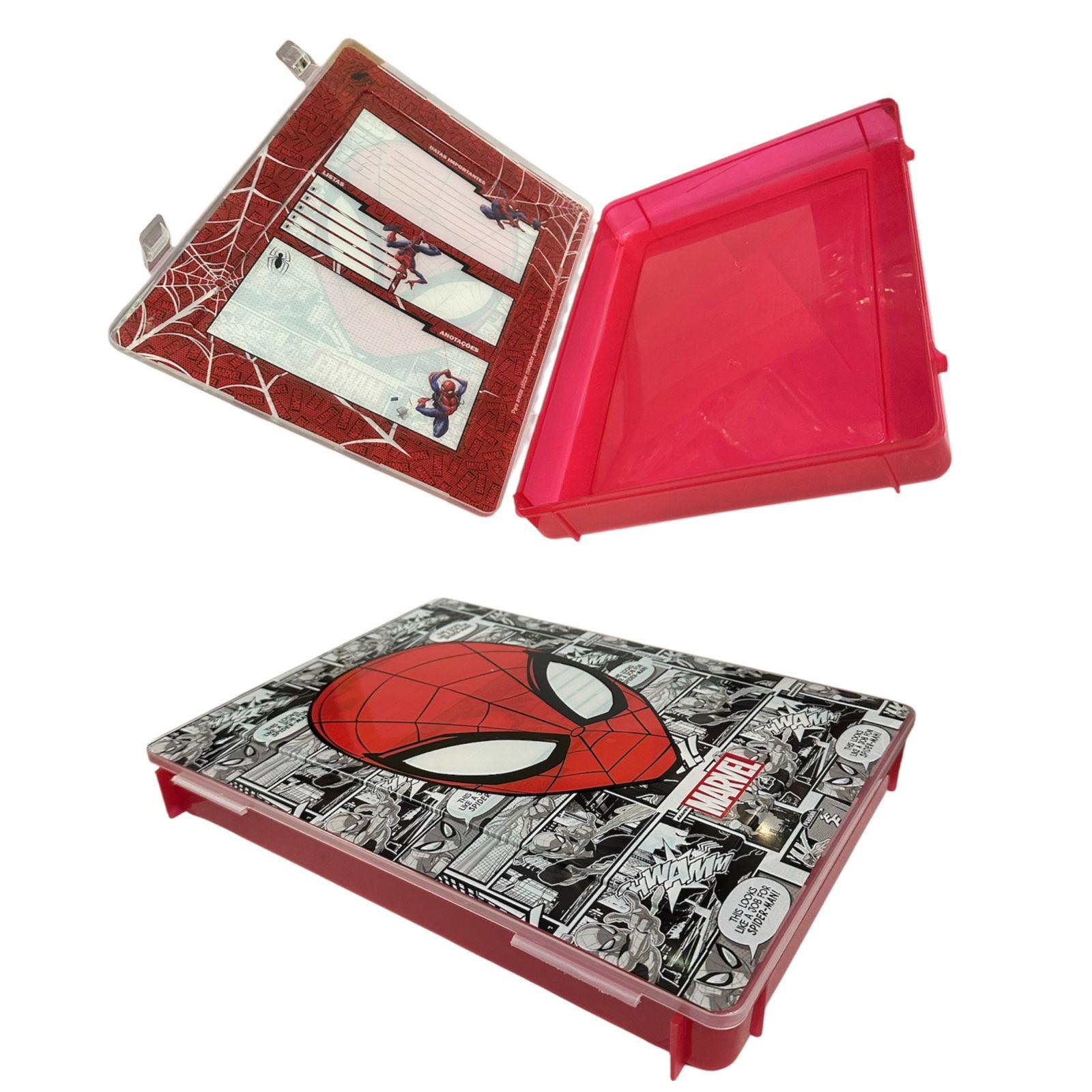 CONTENEDOR MULTIUSO 31X22X4CM SPIDERMAN