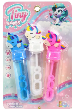 BURBUJERO TUBO UNICORNIO X3 TINY