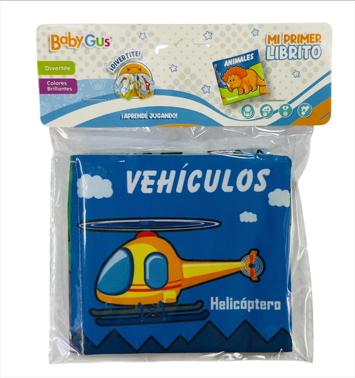 MINI LIBRO DE TELA VEHICULOS
