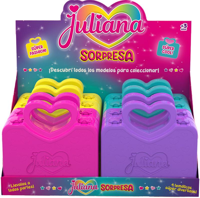 JULIANA VALIJITA SORPRESA - COLORES SURTIDOS -