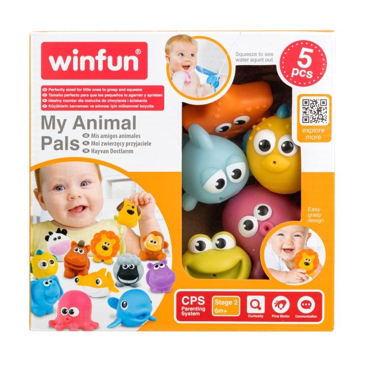 ANIMALES PARA BAÑO X 5