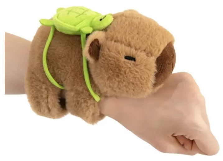 PELUCHE CAPIBARA PULSERA 15CM