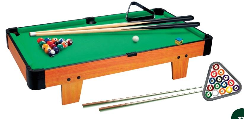 POOL TABLE 73 X 39,5 X 16CM
