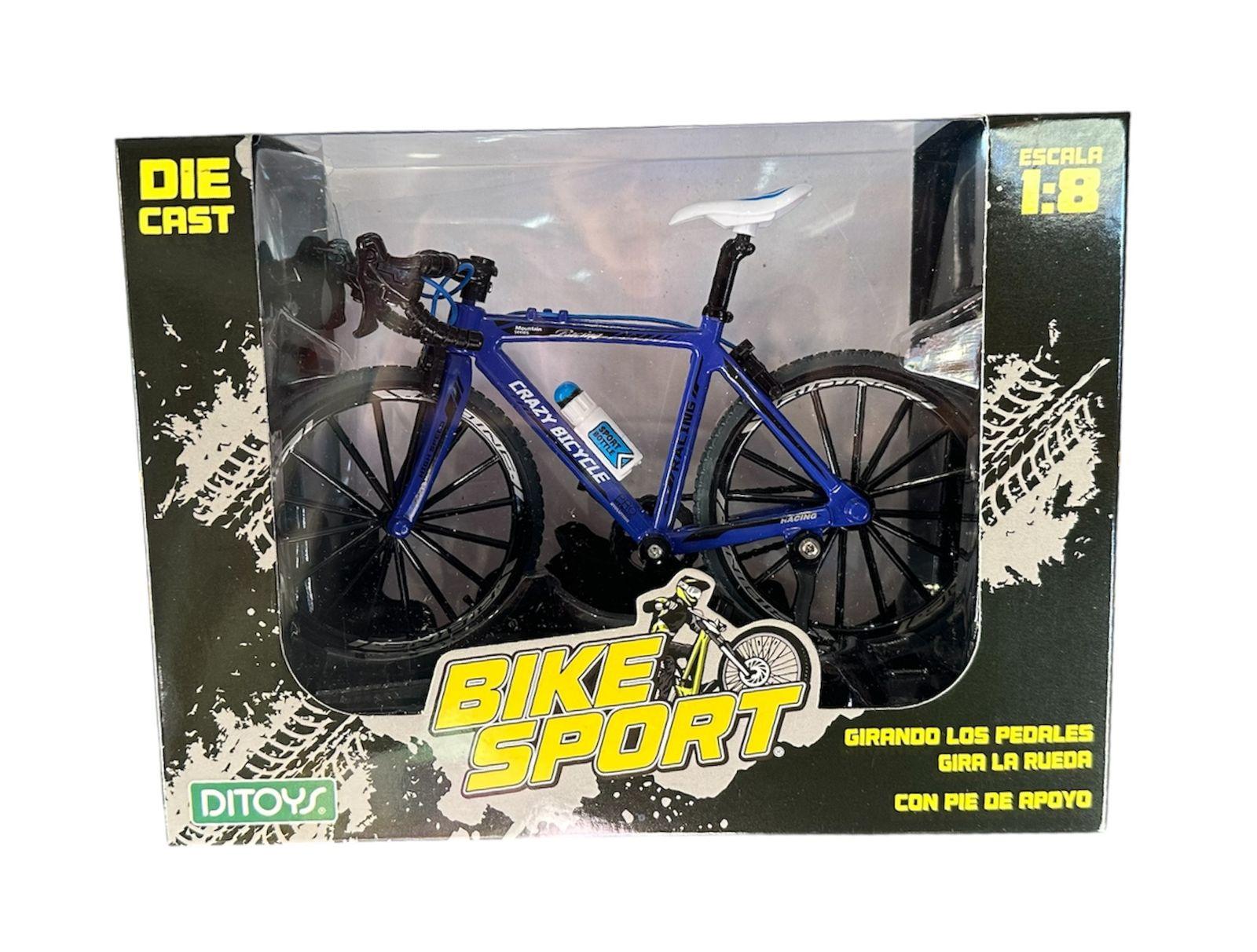 BICICLETA BIKE SPORT DIE CAST ESC 1:8 - MODELOS SURTIDOS -