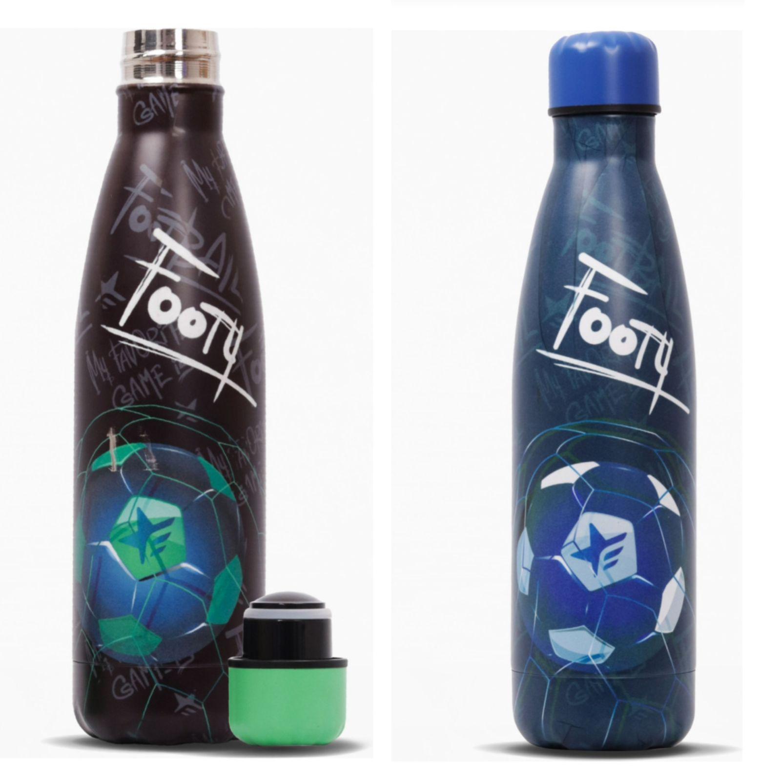 BOTELLA ACERO TERMICA 500ML FRIO CALOR - FUTBOL