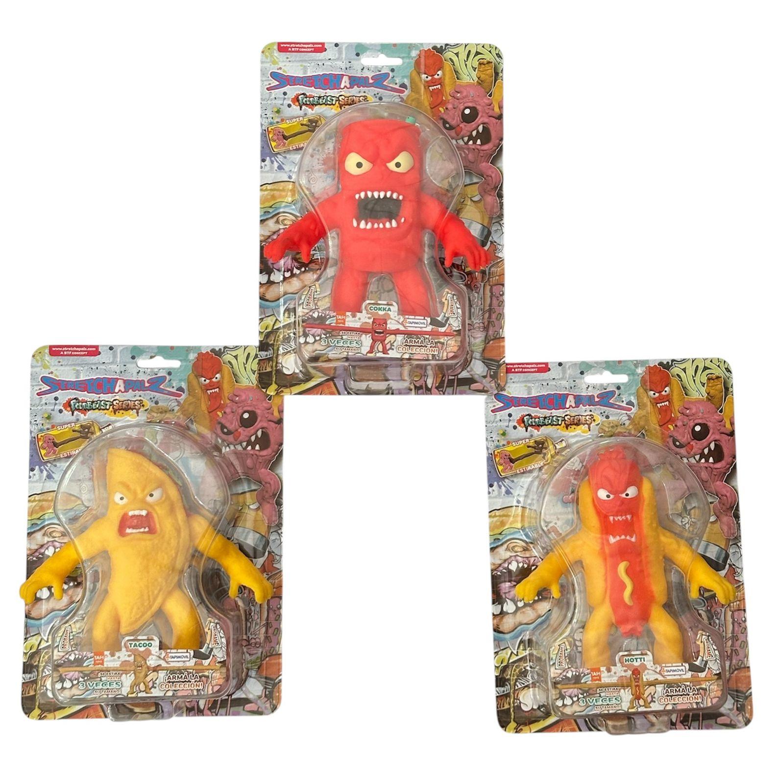 STRETCHAPALZ SPIKY FOODBEAST - 6 MODELOS -