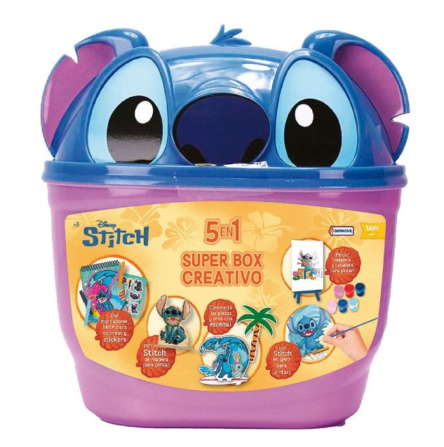 SUPER BOX CREATIVO 5EN1 STITCH