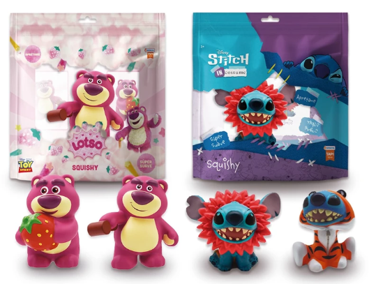 SQUISHY STITCH - LOTSO - 4 MODELOS -
