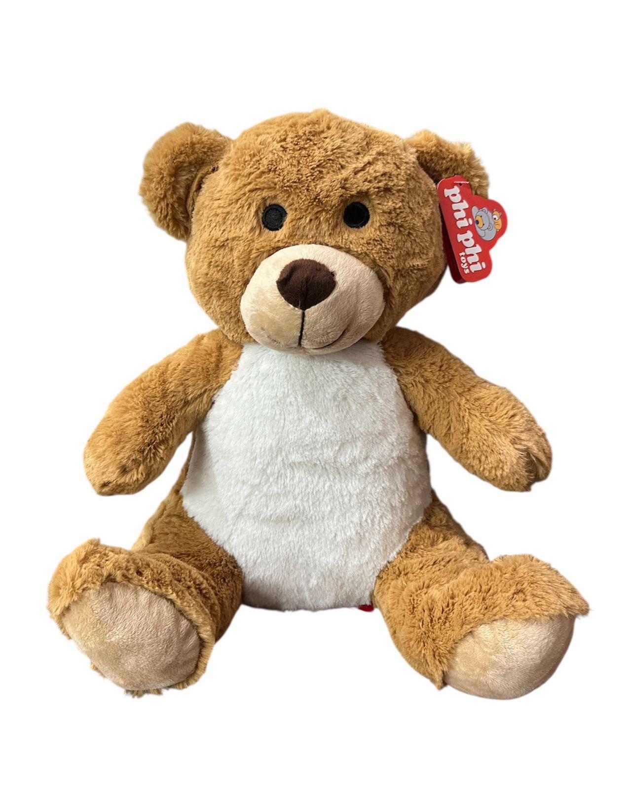 OSO PELUCHE 40CM - 2 COLORES -