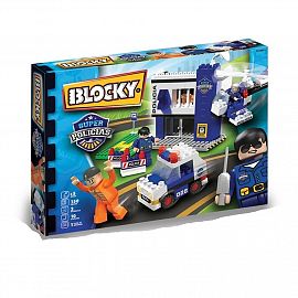BLOCKY SUPER POLICIAS X 150 PIEZAS