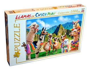 PUZZLE  LLAMAS EN CUSCO  X 1000 PIEZAS