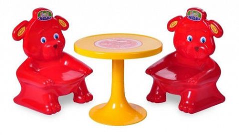 MESA Y SILLA OSITOS