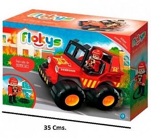 FLOKYS JEEP BOMBEROS DE RESCATE