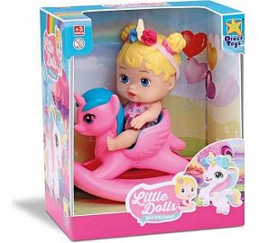 LITTLE DOLLS CON UNICORNIO  (8043)
