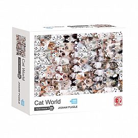 PUZZLE 1000P CAT WORLD