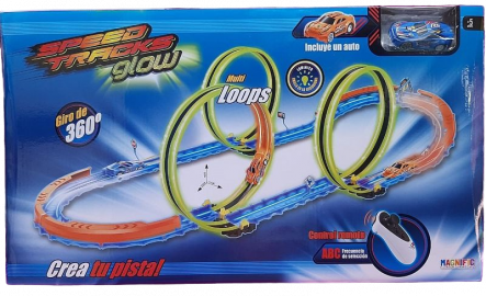 PISTA SPEED TRACKS GLOW 360 MULTI LOOPS