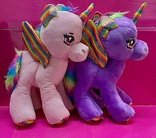 UNICORNIO PELUCHE CON ALAS