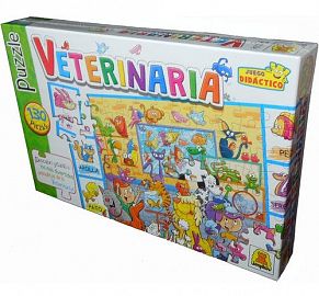 PUZZLE  VETERINARIA  X 130 PIEZAS