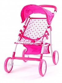 COCHE DE PASEO PLEGABLE PARA MUÑECA RAINBOW