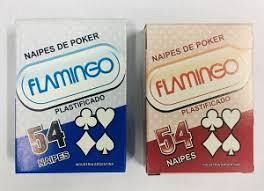 NAIPES FLAMINGO POCKER X 54