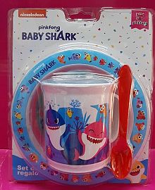 BOWL + TAZA BABY SHARK