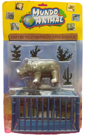 ANIMALITO CON JAULA - MODELOS SURTIDOS - EN BLISTER