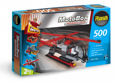 RASTI BOX 3EN1 HELICOPTERO X 500P