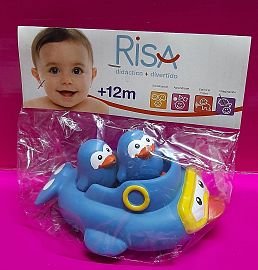 PINGUINO CON CRIAS  EN BOLSA