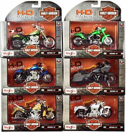 MOTO HARL-DAVIDSON 1:18 MAISTO - MODELOS SURTIDOS  -
