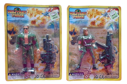 SOLDADO CHICO EN BLISTER - MODELOS SURTIDOS