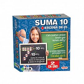 SUMA 10 + ESCOBA DEL 15 2EN1