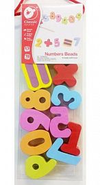 ENHEBRADOS DE MADERA NUMEROS