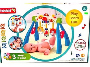 GYM 3EN1 CON LUZ Y SON FAIRCHILD EN CAJA