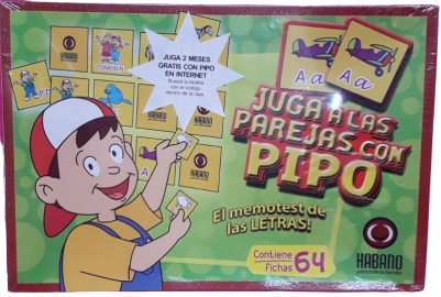 MEMOTEST DE LETRAS PIPO