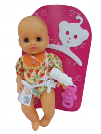 BEBE CHICO CON PERCHA EN BOLSA - MODELOS SURTIDOS