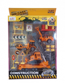SET CONSTRUCCION METAL 20PZAS E/CAJA