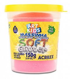 MASA X1 ROSA C/GLITTER