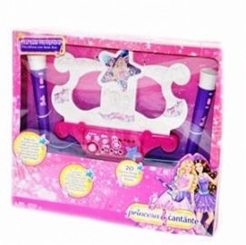 MICROFONO DUO DOBLE BARBIE Y CANTANTE