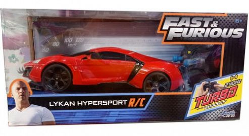 RAPIDO Y FURIOSO AUTO R/C LYKAN