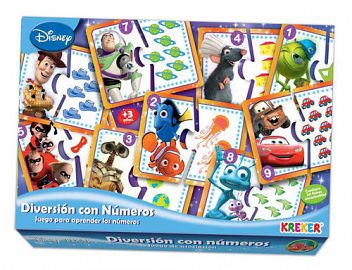 DIVERSION CON NUMEROS DISNEY