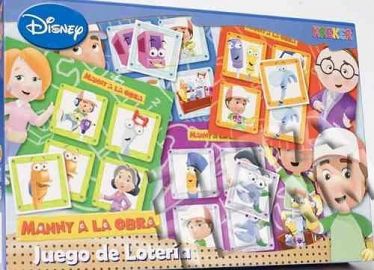 JUEGO DE LOTERIA MANNY A LA OBRA