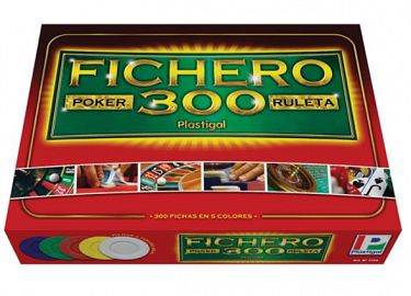 POCKER 300 FICHAS ENCASTRABLES