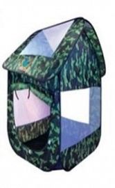 CASITA AUTOARMABLE EN BOLSA CAMUFLADA