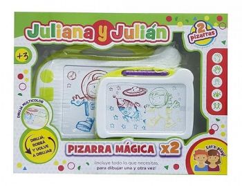 PIZARRA MAGICA X2 JULIANA Y JULIAN