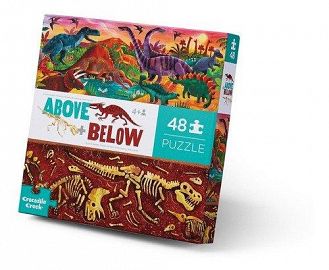 PUZZLE ARRIBA Y ABAJO DINO 48 PIEZAS