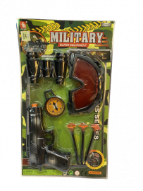 SET MILITAR EN BLISTER (62465)