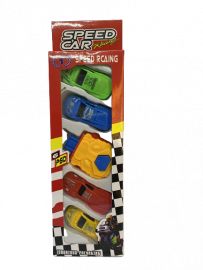 AUTOS X 4 CON LANZADOR EN CAJA (60697)